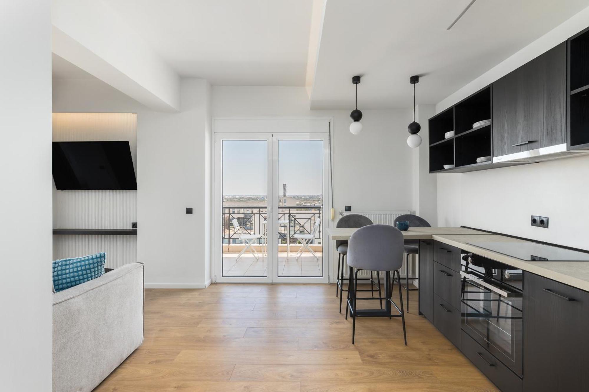 Celine By Halu!, Spacious Apartments Next To Business Hub Tesalonika Bagian luar foto